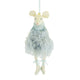 Hanging Felt Angel Mouse in Blue Dress