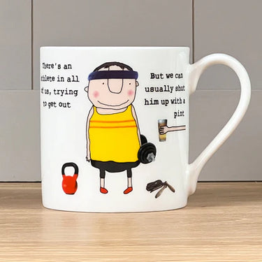 Rosie Made A Thing Athlete Mug