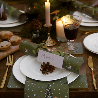 Festive Forest Coasters Set of Four