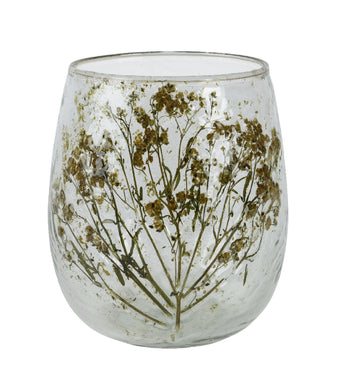 Glass Twigs Tealight Holder