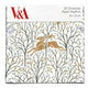 Deer Forest Christmas Paper Napkins