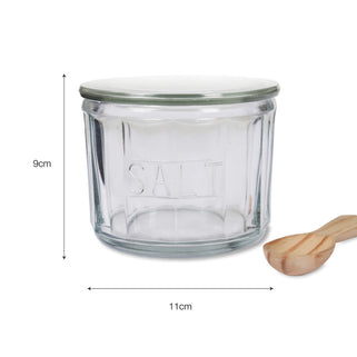 Glass Salt Pot