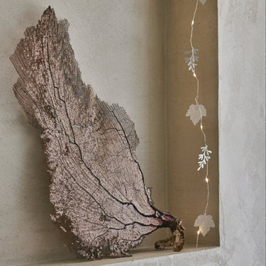 Shimmer Silver Leaf Fairy Lights