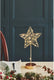 Light Up Gold Table Star