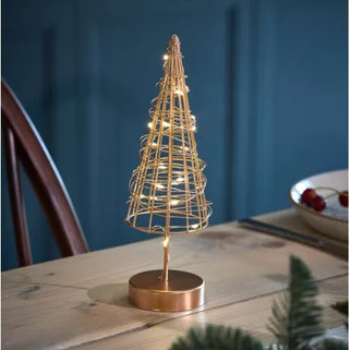 Table Christmas Tree Gold