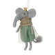 Wool Elephant In Dress Tree Decoration