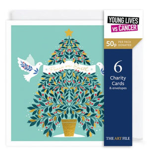 Christmas Tree Charity Card Pack