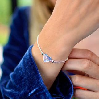 Heart on sale slider bracelet