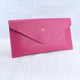 Personalised Monogram Italian Leather Clutch Bag