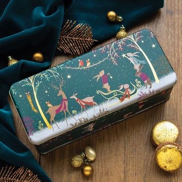 Sara Miller Woodland Tale Christmas Tin