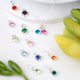 Sterling Silver Birthstone Charms