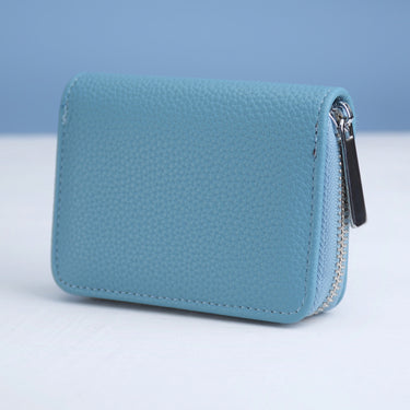 Monogram Leather Card Holder Purse