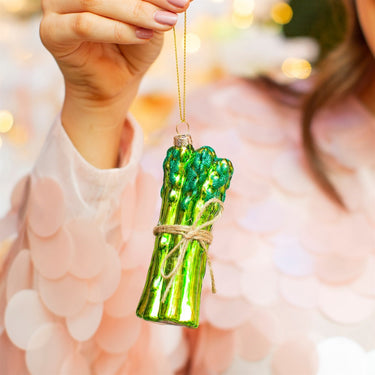 Asparagus Glass Bauble