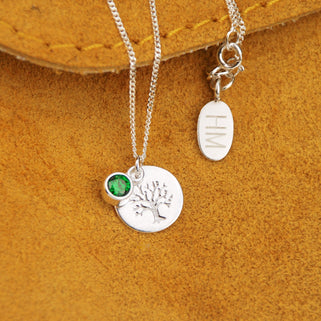 Tree of life hot sale personalised necklace